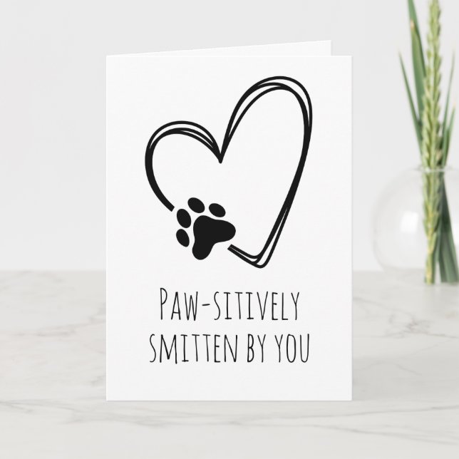 cartes de chat valentine (Devant)