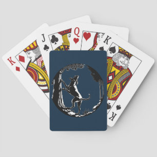 Cartes de Chien De Chasse Dog Art Jeu De Cartes