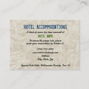 Cartes de clôture de logement d'hôtel de cactus
