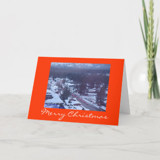 Cartes de collection de Noël du lac Tahoe