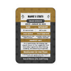 Cartes de collection personnalisées pour chiens, c