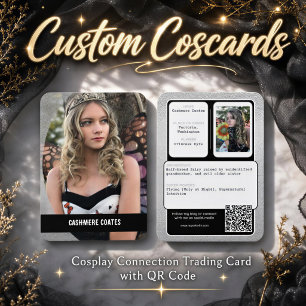 Cartes de collection personnalisées pour personnag