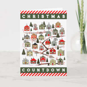 Cartes de compte de Noël
