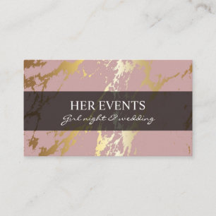 Cartes de conception rose chic pour le Gestionnair