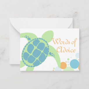 Cartes de conseil baby shower