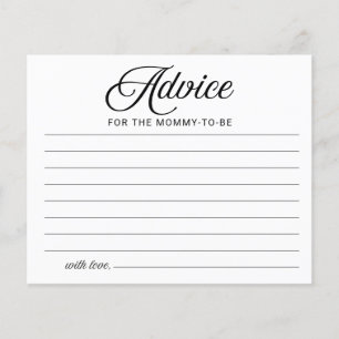 Cartes de conseil Baby shower pour garçon Hallowee