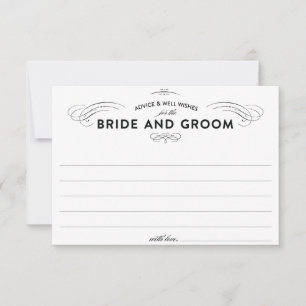 Cartes de conseil mariage