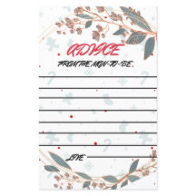 CARTES DE CONSEILS DE MOM-TO-BE