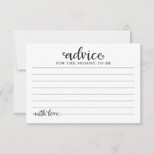 Cartes de conseils pour Baby Shower Greenery Pumpk