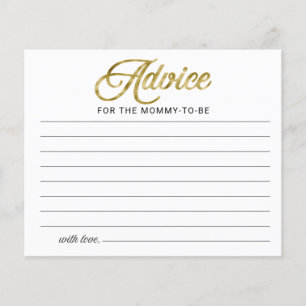 Cartes de conseils pour Baby Shower Halloween Fill