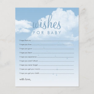 Cartes de conseils pour la baby shower de Baby Clo