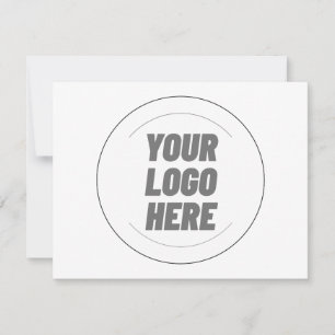 Cartes de correspondance personnalisées avec logo