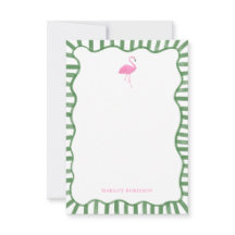 Cartes de correspondance personnelles Pink Flaming