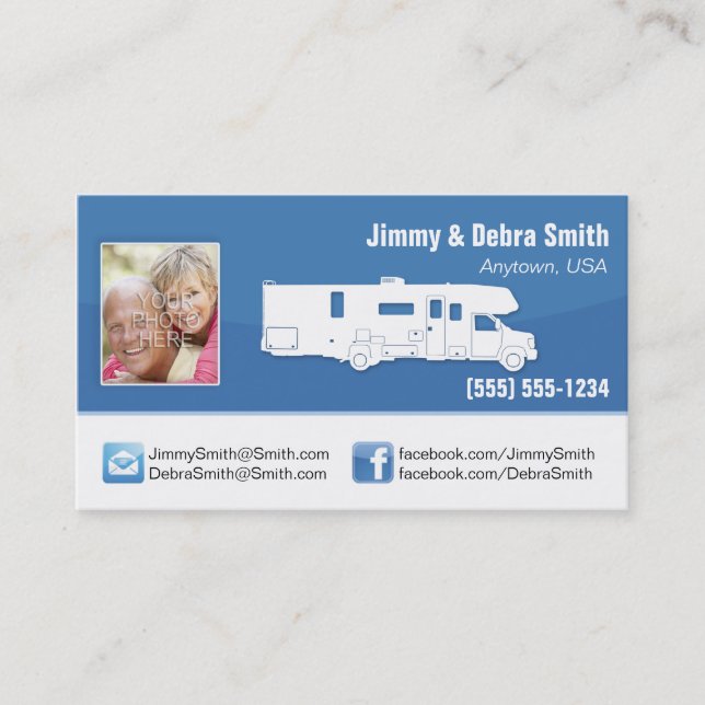 Cartes de couples de Motorhome rv (Devant)