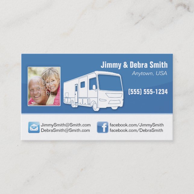 Cartes de couples de Motorhome rv (Devant)