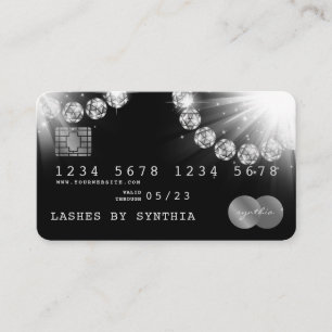 Cartes de crédit Silver Diamond