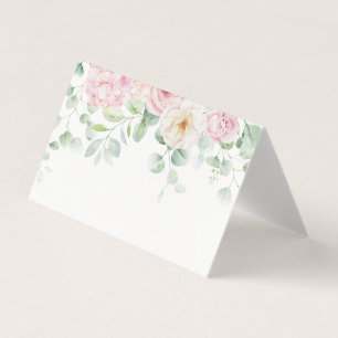 Cartes de décoration de table à fleurs roses Hydra