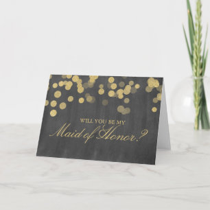 Cartes de demande pour la fête de mariage en paill