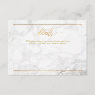 CARTES DE DÉTAILS PixDezines/MARBLE+FAUX OR