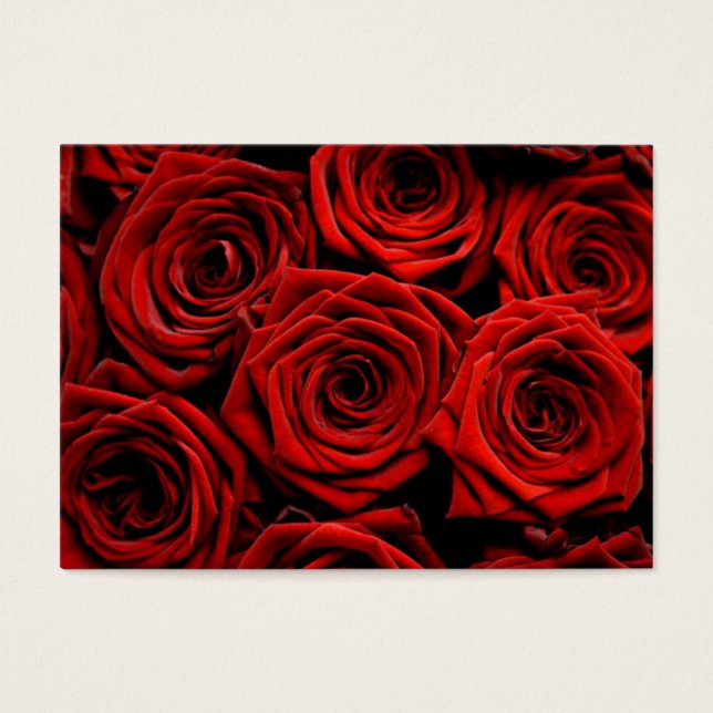 Cartes de direction Roses Rouges (Devant)