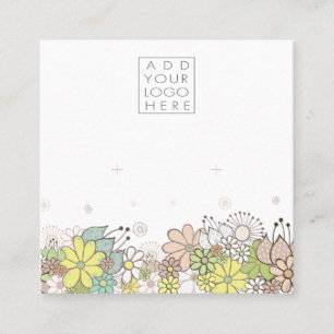 Cartes de dos de boucles d'oreilles Ajoutez votre