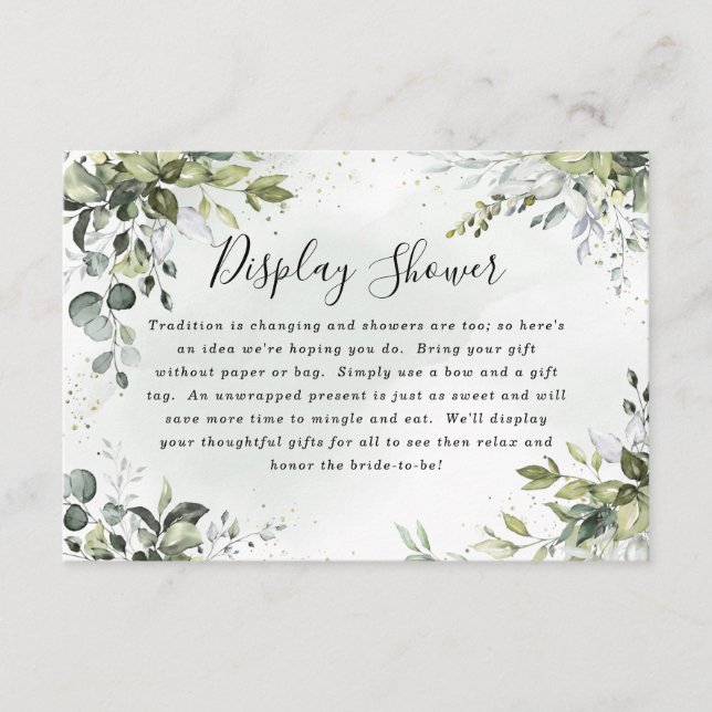 Cartes de douche Boho Dusty Blue Fête des mariées (Devant)