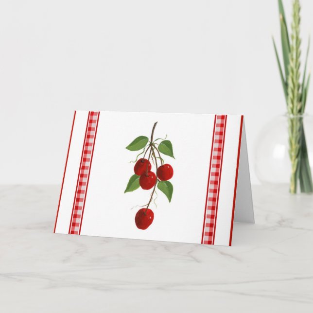Cartes de En vichy et de cerises (Devant)