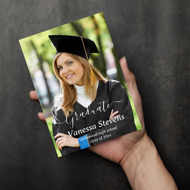 Cartes de Faire-part de diplôme de collage de phot (Créateur téléchargé)