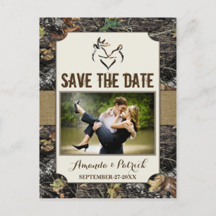 Cartes de faire-part de mariage Photo Country Rust