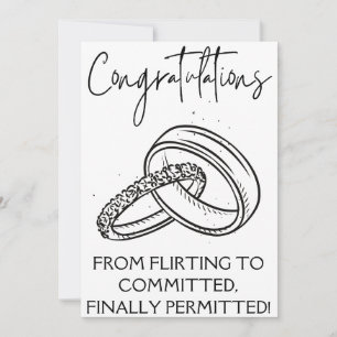 Cartes de félicitations fiançailles