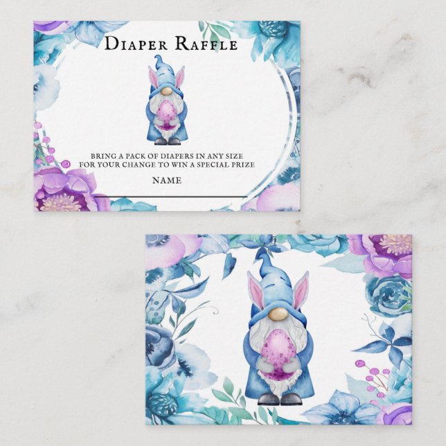 Cartes de fermeture à rabat de la couche de lapin  (Devant / Derrière)