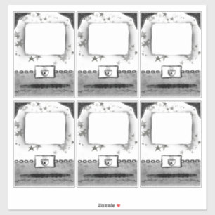 Cartes de fête autocollants pour planificateurs ou