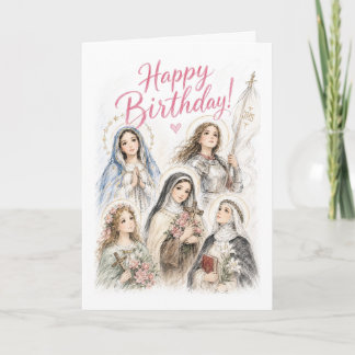 Cartes de Fête Catholiques pour Princesses Céleste