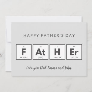 Cartes de fête des pères Cool Fun