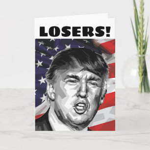 CARTES DE FETE DES PERES DE DONALD TRUMP "PERDANTS