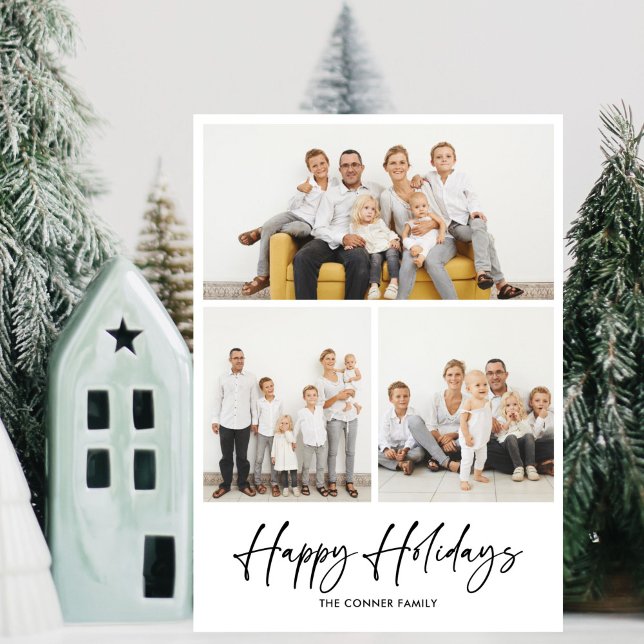 Cartes de fêtes avec écriture manuscrite facile (Créateur téléchargé)