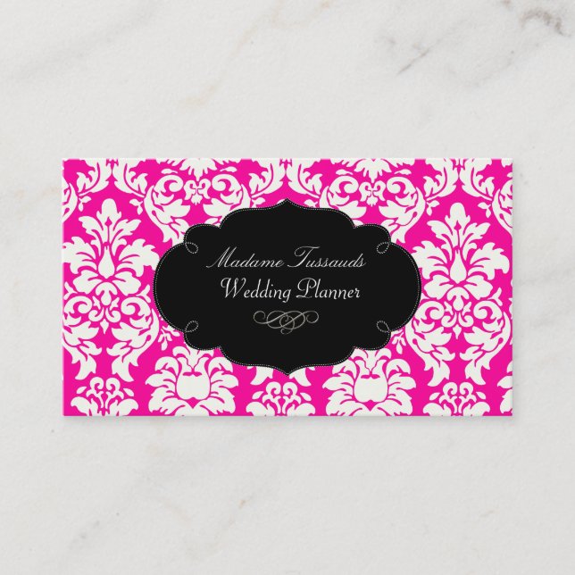 Cartes de fidélité PixDezines/damask versailles (Devant)