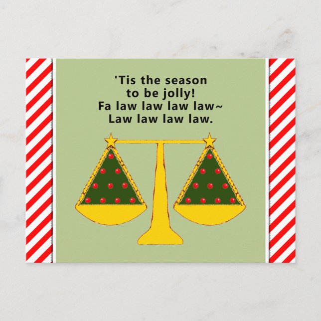 Cartes de fin de année avocats (Devant)