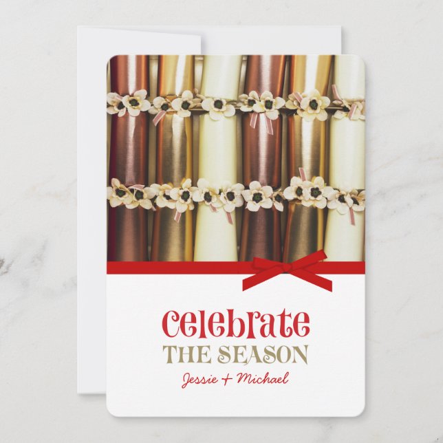 Cartes de fin de année de Noël (Devant)