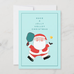 Cartes de fin de année de Noël de Pickleball