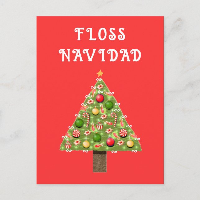 Cartes de fin de année de Noël des dentistes (Devant)