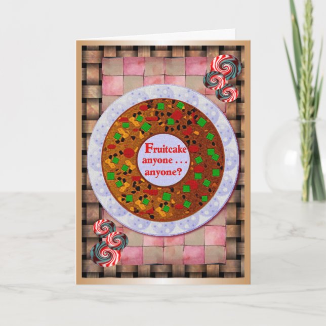Cartes de fin de année Fruitcake (Devant)