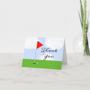 Cartes de golf Merci