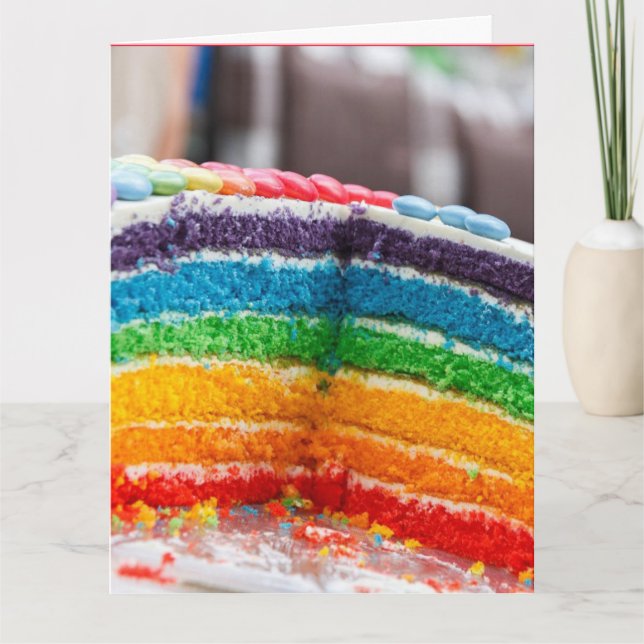 CARTES DE GRÂCE GÉANTES POUR LE GÂTEAU D'ANNIVERSA (Devant)