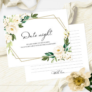 Cartes de Jar de Nuit de Date de Réception de Mari