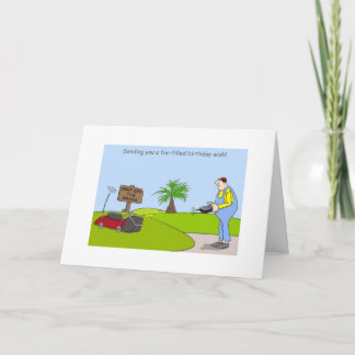 Cartes de jardinage de joyeux anniversaire,