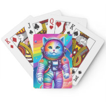 Cartes de jeu Astro-Cat