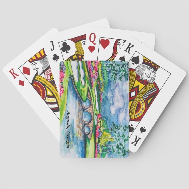 Cartes de jeu Augusta 2025 (dos)