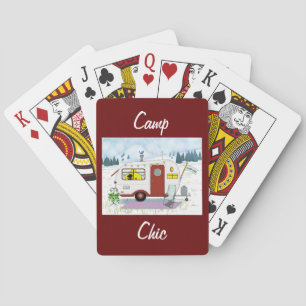 Cartes de jeu Camp Chic