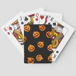 Cartes de jeu citrouilles Halloween